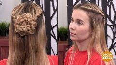 Прическа от чемпионки мира. Доброе утро. Фрагмент