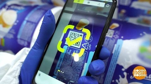 Зачем молочке QR-код? Доброе утро. Фрагмент