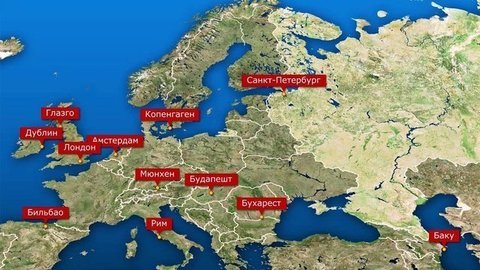 Игры Чемпионата Европы по футболу состоятся в тех же странах, где и было запланировано ранее