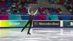 Евгений Семененко. Короткая программа. Первенство России по фигурному катанию среди юниоров 2021