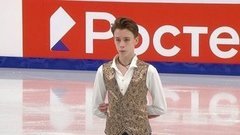 Егор Рухин. Короткая программа. Первенство России по фигурному катанию 2021