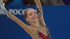 Елизавета Берестовская. Короткая программа. Первенство России по фигурному катанию среди юниоров 2021