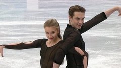 Арина Ушакова — Максим Некрасов. Ритм-танец. Первенство России по фигурному катанию среди юниоров 2021