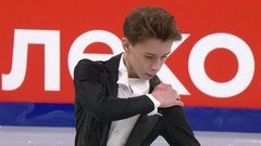 Егор Рухин. Произвольная программа. Первенство России по фигурному катанию среди юниоров 2021