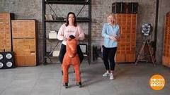 Елена Борщева – на коне. Доброе утро. Суббота. Фрагмент