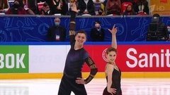 Анастасия Мишина — Александр Галлямов. Короткая программа. Кубок Первого канала по фигурному катанию 2021
