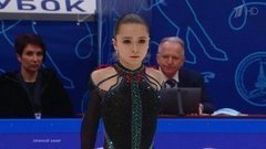 Камила Валиева. Произвольная программа. Кубок Первого канала по фигурному катанию 2021