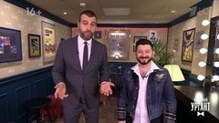 Михаил Галустян и Елена Вяльбе победили московский снегопад. Пролог. Вечерний Ургант