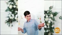 Фото с «парящими» конфетами. Доброе утро. Фрагмент