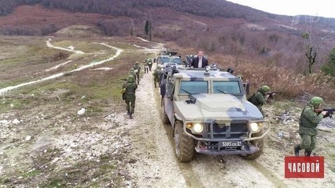 Военные базы. За границами Родины. Часовой