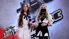 «Мне очень нравятся энергия и харизма Лободы». Юлия Гаврилова. Интервью после Слепых прослушиваний. Голос.Дети-8