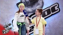 «Я пела о том, что никогда не надо сдаваться». Анна Юркевич. Интервью после Слепых прослушиваний. Голос.Дети-8