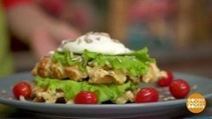 Сырные вафли от Марии Суровой. Доброе утро. Фрагмент