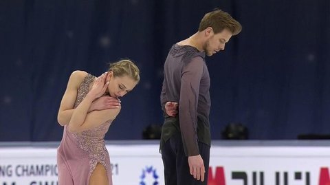 Виктория Синицина и Никита Кацалапов — чемпионы мира по фигурному катанию 2021