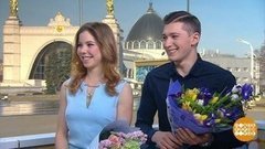 Анастасия Мишина, Александр Галлямов и их головокружительный взлет. Доброе утро. Фрагмент