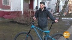 Велосипед под замком. Доброе утро. Фрагмент