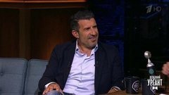 Обладатель "Золотого мяча" Луиш Фигу о вредных привычках, волосатых ногах и лучшем футболисте современности. Вечерний Ургант