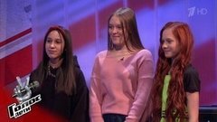 «Тройка очень серьезная с крутейшими голосами», – перед Поединком Алисы Трифоновой, Евгении Гайдовой и Евы Темнюк