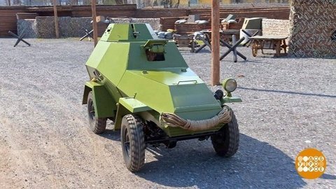 Броневик БА-64. Боевой! Доброе утро. Суббота. Фрагмент