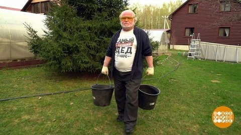 Дрова — колем. Воду — носим. Спину — бережем. Доброе утро. Фрагмент