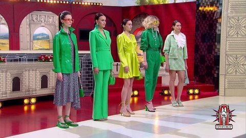 Модные советы: все оттенки зеленого. Модный приговор. Фрагмент