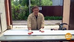 Футбольные ворота от Дмитрия Талабуева. Доброе утро. Фрагмент