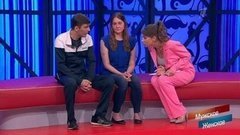 "Кто бьет вашу жену, не вы?" Ведущие допрашивают героя. Мужское / Женское. Фрагмент