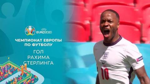 Гол сборной Англии. Англия — Хорватия. Чемпионат Европы по футболу 2020