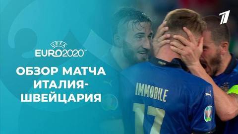 Италия — Швейцария. Групповой этап. Лучшие моменты. Чемпионат Европы по футболу 2020