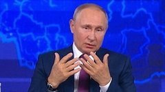 «Помнить и быть достойными их примера», — Владимир Путин назвал лучшие периоды в истории России. Фрагмент Прямой линии 2021