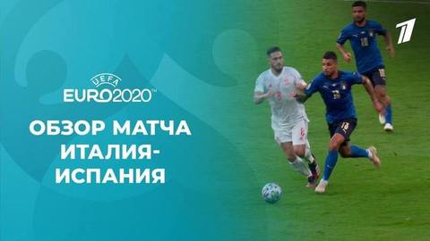 Италия — Испания. Лучшие моменты. Чемпионат Европы по футболу 2020