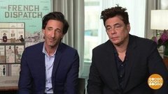 Эксклюзив: Билл Мюррей, Тильда Суинтон, Бенисио Дель Торо, Эдриан Броуди. Доброе утро. Фрагмент