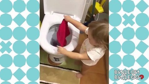 Необычная стирка от Ариши. Видели видео? Фрагмент