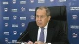 О попытках Запада повлиять на ход избирательной кампании в России говорил Сергей Лавров