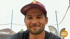 Пляжный волейбол. На связи – Вячеслав Красильников. Доброе утро. Фрагмент