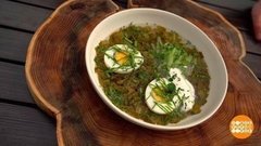 Готовим щавелевую похлебку. Доброе утро. Фрагмент