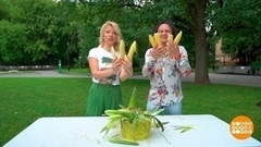 Виктор Зинчук чистит кукурузу. Доброе утро. Суббота. Фрагмент