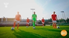 Сборная России по футболу. Кругом романтика! Доброе утро. Фрагмент