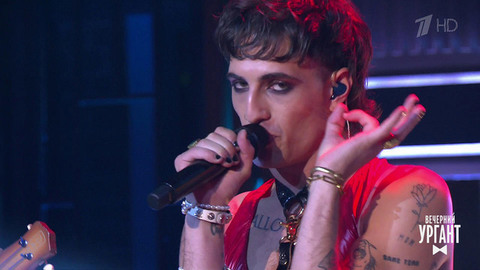 Maneskin — «I Wanna Be Your Slave». Вечерний Ургант