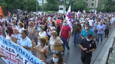 В Европе продолжается волна протестов против антиковидных пропусков