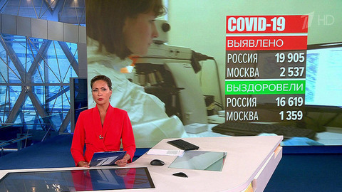 В России выявили 19 905 новых случаев COVID-19