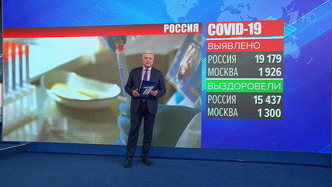 Больше 19 тысяч случаев COVID-19 выявлено в России за последние сутки