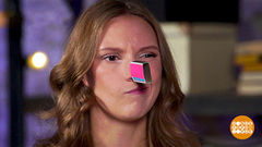 Светлана Колесниченко и спичечный коробок. Доброе утро. Суббота. Фрагмент