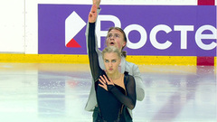 Екатерина Миронова — Евгений Устенко. Произвольный танец. Кубок России по фигурному катанию 2021/22