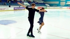 Екатерина Храбрых — Мирон Суслов. Произвольный танец. Кубок России по фигурному катанию 2021/22