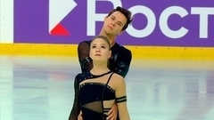 Ксения Ахантьева — Валерий Колесов. Короткая программа. Кубок России по фигурному катанию 2021/22