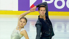 Ксения Ахантьева — Валерий Колесов. Произвольная программа. Кубок России по фигурному катанию 2021/22