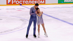 Анастасия Мишина — Александр Галлямов. Произвольная программа. Кубок России по фигурному катанию 2021/22