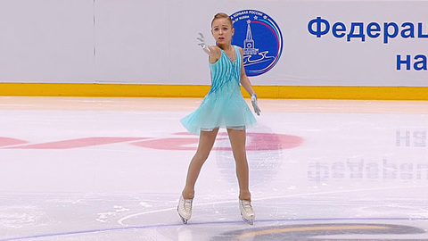 Софья Титова. Короткая программа. Кубок России по фигурному катанию 2021/22