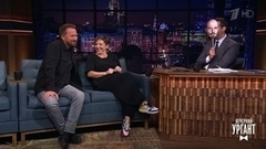 Катерина Гордеева и Николай Солодников интервьюируют исторических личностей. Вечерний Ургант